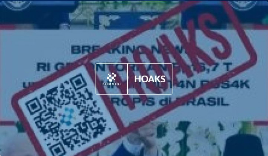 [HOAKS] Pemerintah Indonesia Beri Rp16,7 Triliun untuk Pulihkan Hutan Tropis Brasil