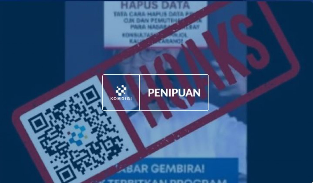 [HOAKS] Tautan Pendaftaran Penghapusan Data Pinjol dari OJK