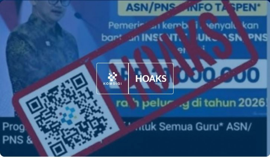 [HOAKS] Tautan Pendaftaran Bantuan Insentif untuk Guru 2026
