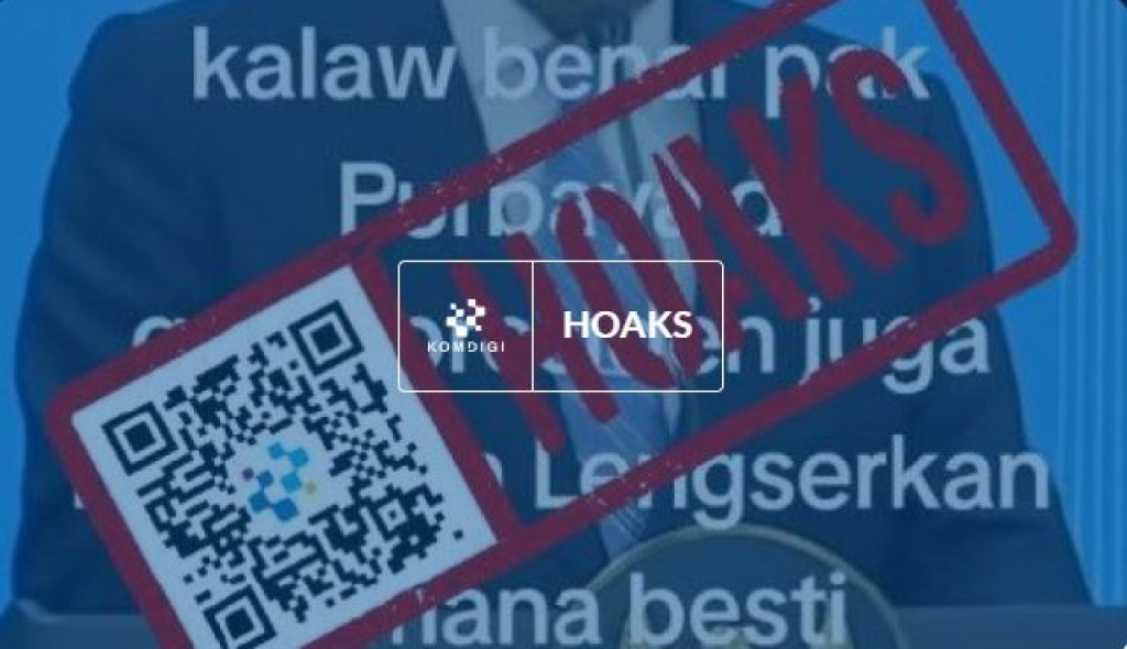[HOAKS] Video Mensesneg Umumkan Perombakan Posisi Menkeu Purbaya