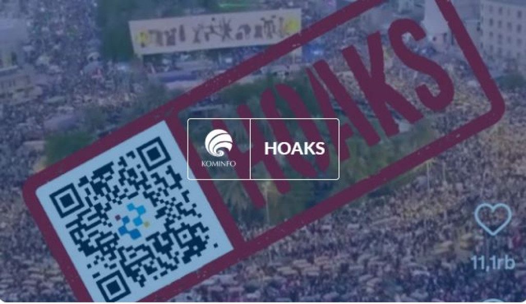 [HOAKS] Video Suasana Demo di Jakarta