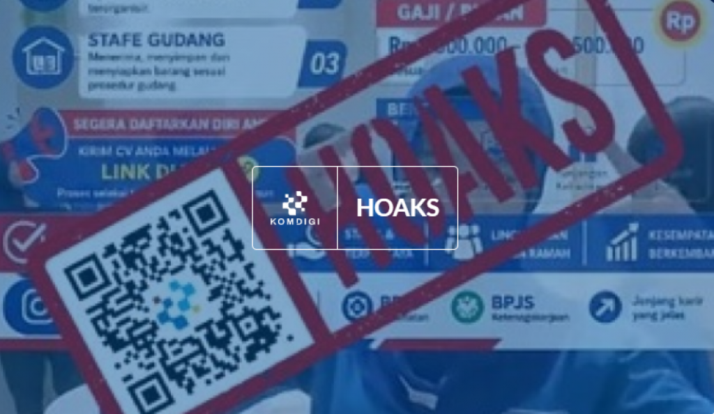 [HOAKS] Pendaftaran Lowongan Kerja Indogrosir