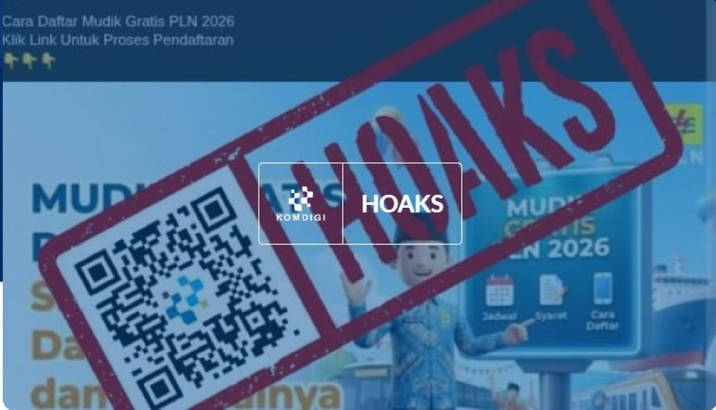 [HOAKS] Tautan Pendaftaran Mudik Gratis dari PT PLN (Persero)