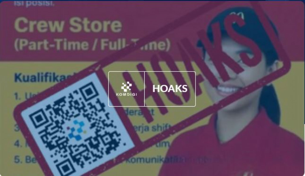 [HOAKS] Lowongan Kerja Kru McDonald's Indonesia
