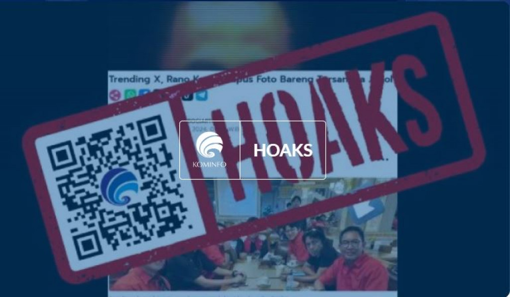 [HOAKS] Megawati Membekingi Tersangka Kasus Judi Online