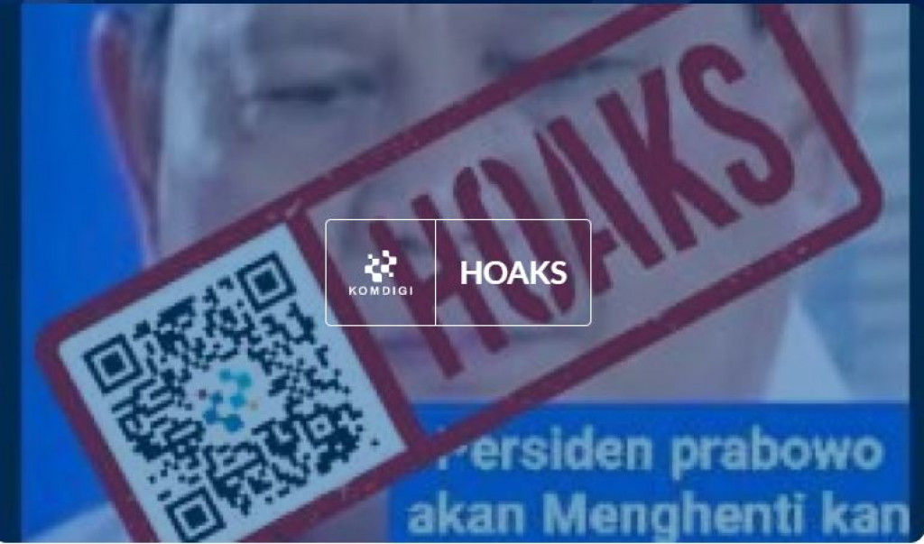 [HOAKS] Presiden Prabowo Bakal Hentikan MBG Usai Hari Raya Idulfitri