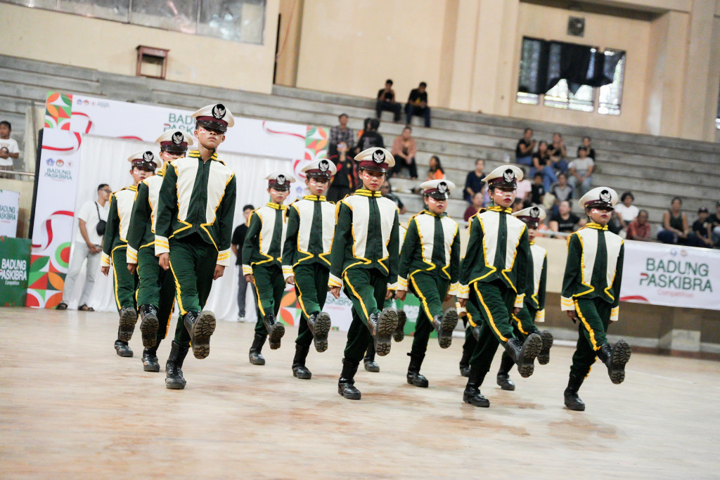 Kompak Abis! Pelajar Tampil All Out di Badung Paskibra Competition 2026