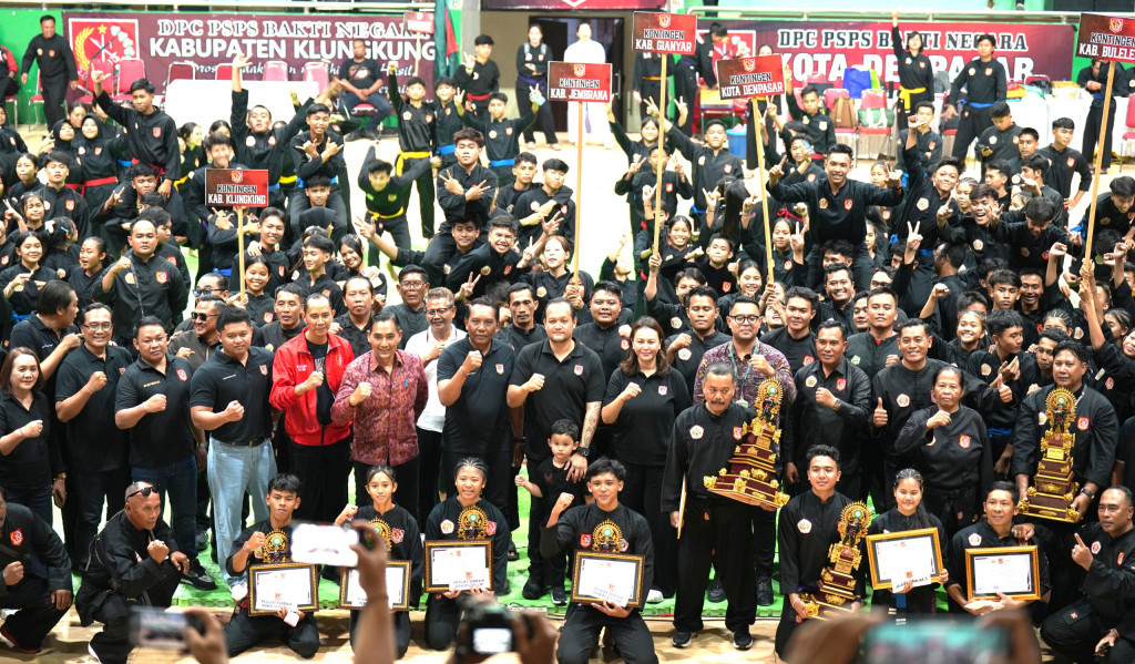 Dominasi Perolehan Medali, Kontingen Badung Sabet Juara Umum Bakti Negara Cup I 2026