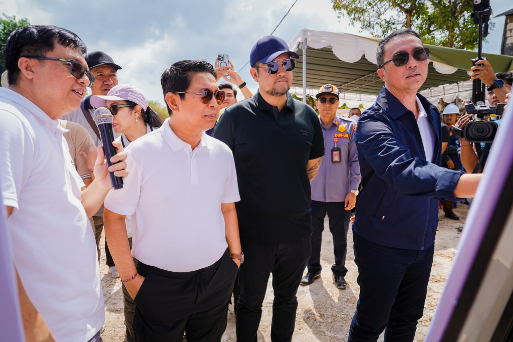 Bupati dan Wabup Badung Tinjau Proyek Jalan Lingkar Barat  Percepat Solusi Kemacetan Badung Selatan dan Tengah