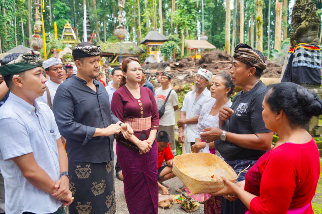 Wabup Bagus Alit Sucipta Tinjau DTW Alas Pala Sangeh