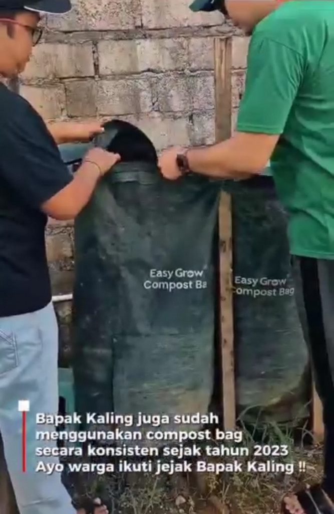 Pemantauan Langsung Pemilahan Sampah di Lingkungan Jambe