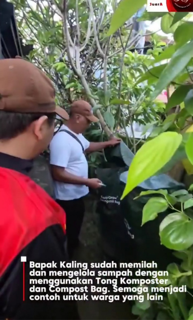 Monitoring Pemilahan Sampah di Lingkungan Muding Mekar