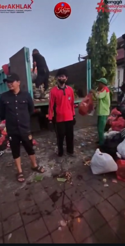 Komitmen penanganan sampah di wilayah Kelurahan Kerobokan Kaja terus diperkuat melalui pengawasan langsung di lapangan.