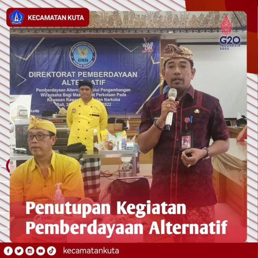 Penutupan Kegiatan Pemberdayaan Alternatif