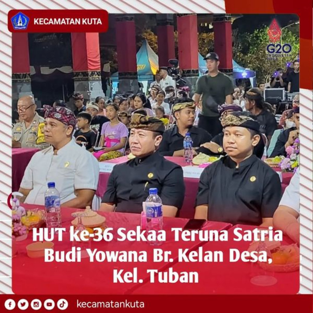 HUT ke-36 Sekaa Teruna Satria Budi Yowana Kelan Desa
