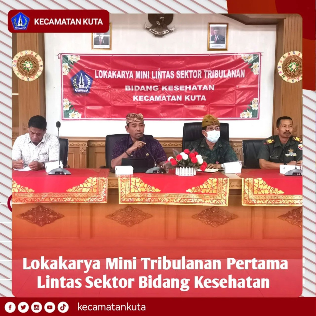 Lokakarya Mini Tribulanan Pertama Lintas Sektor Bidang Kesehatan
