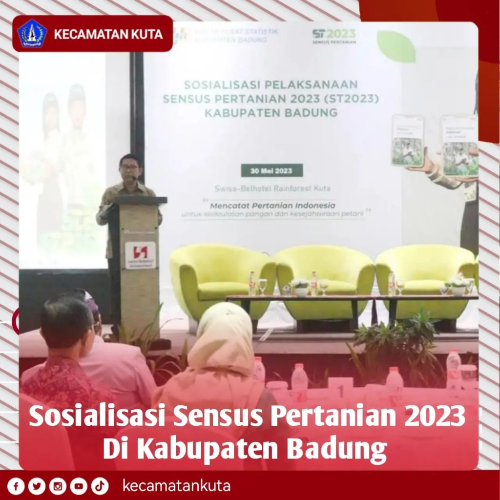 Sosialisasi Sensus Pertanian 2023 Di Kabupaten Badung