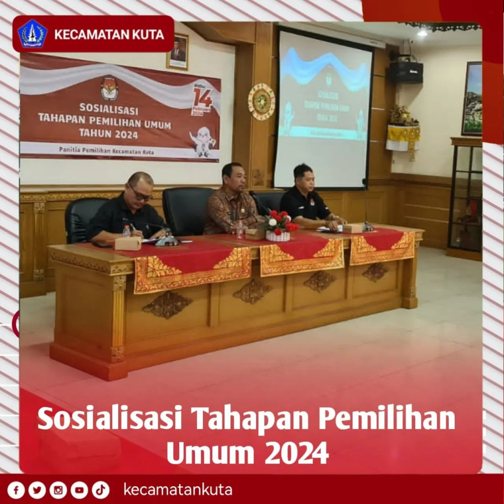 Sosialisasi Tahapan Pemilihan Umum 2024