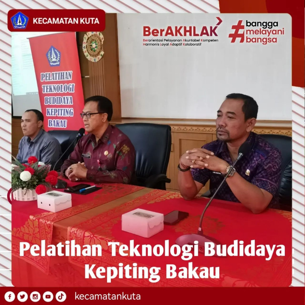 Pelatihan Teknologi Budidaya Kepiting Bakau