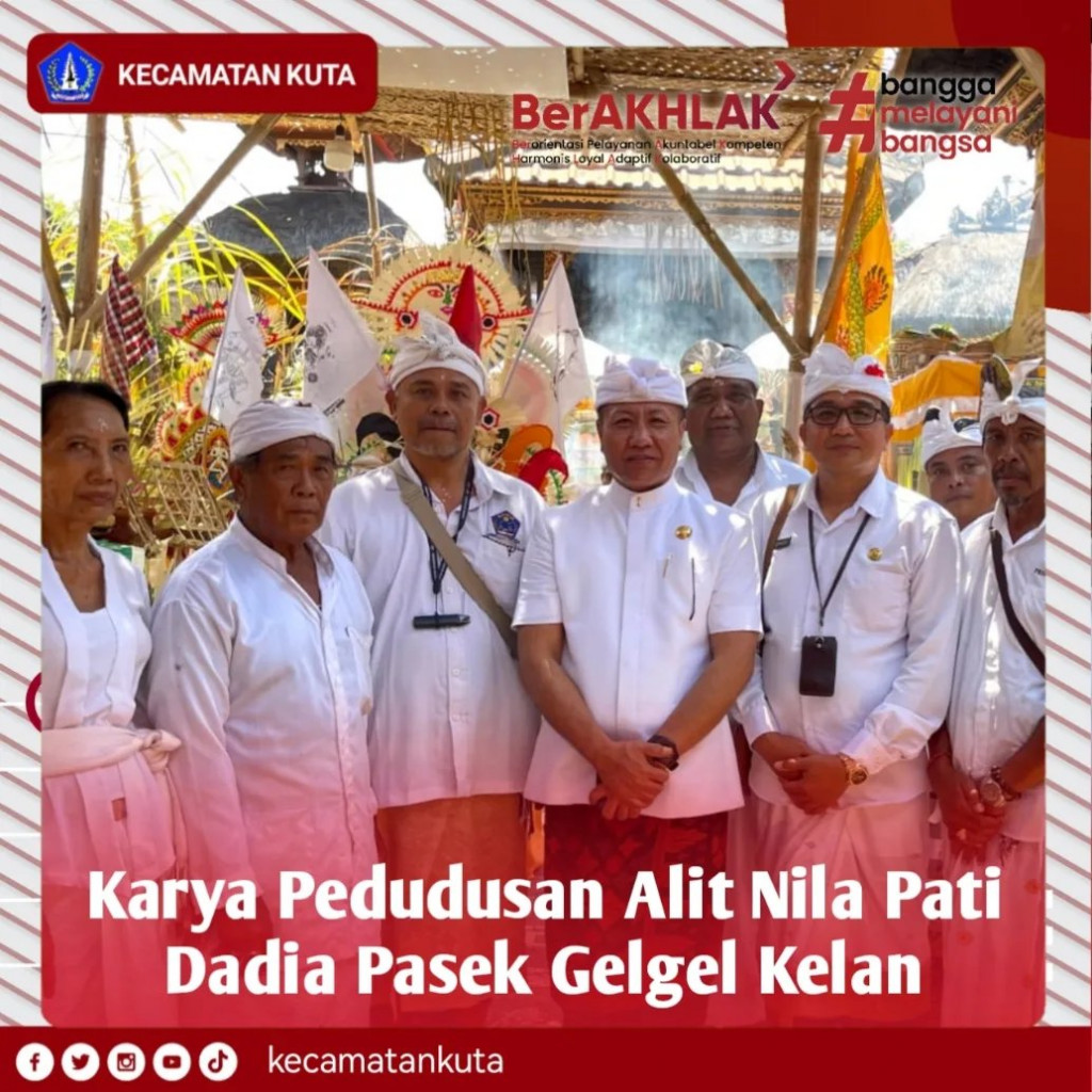 Karya Padudusan Alit Nila Pati Dadia Pasek Gelgel Kelan Kelurahan Tuban