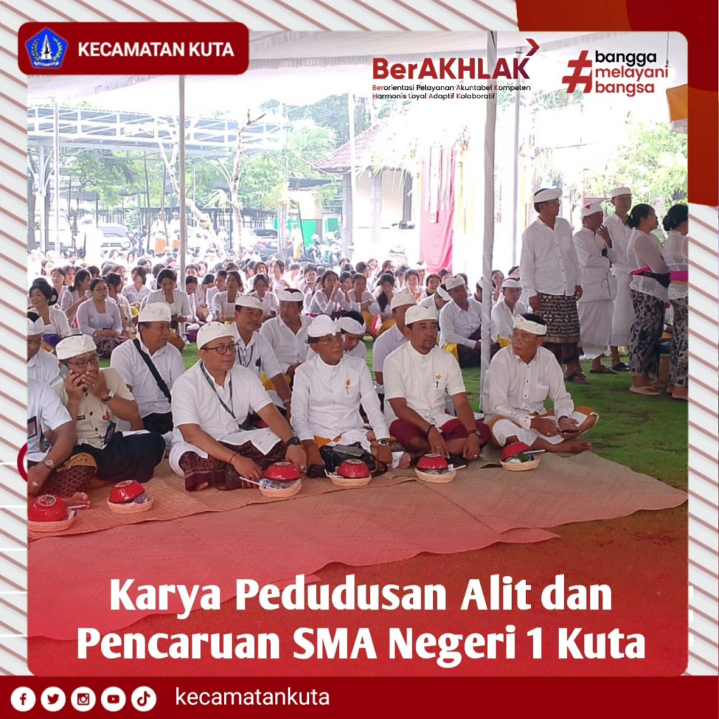 Karya Pedudusan Alit dan Pencaruan SMA Negeri 1 Kuta