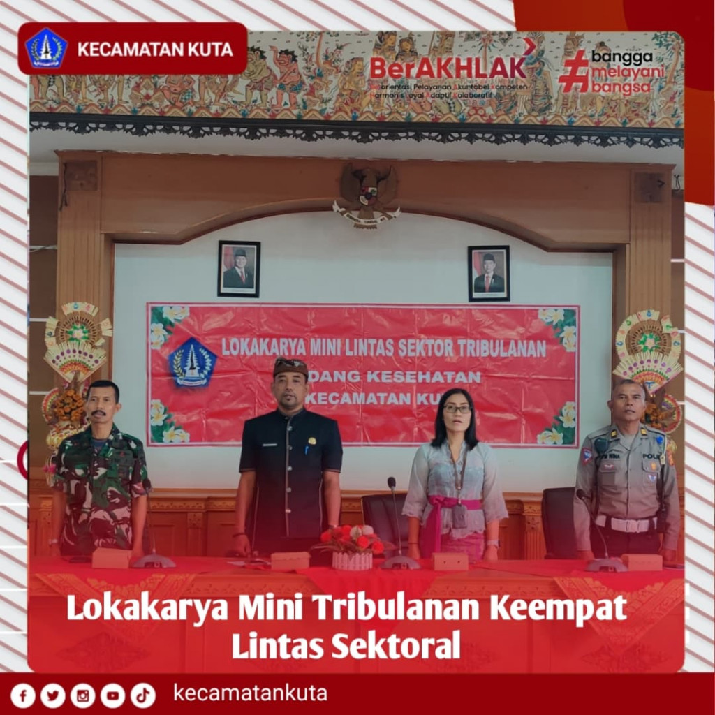 Lokakarya mini tribulanan keempat lintas sektoral