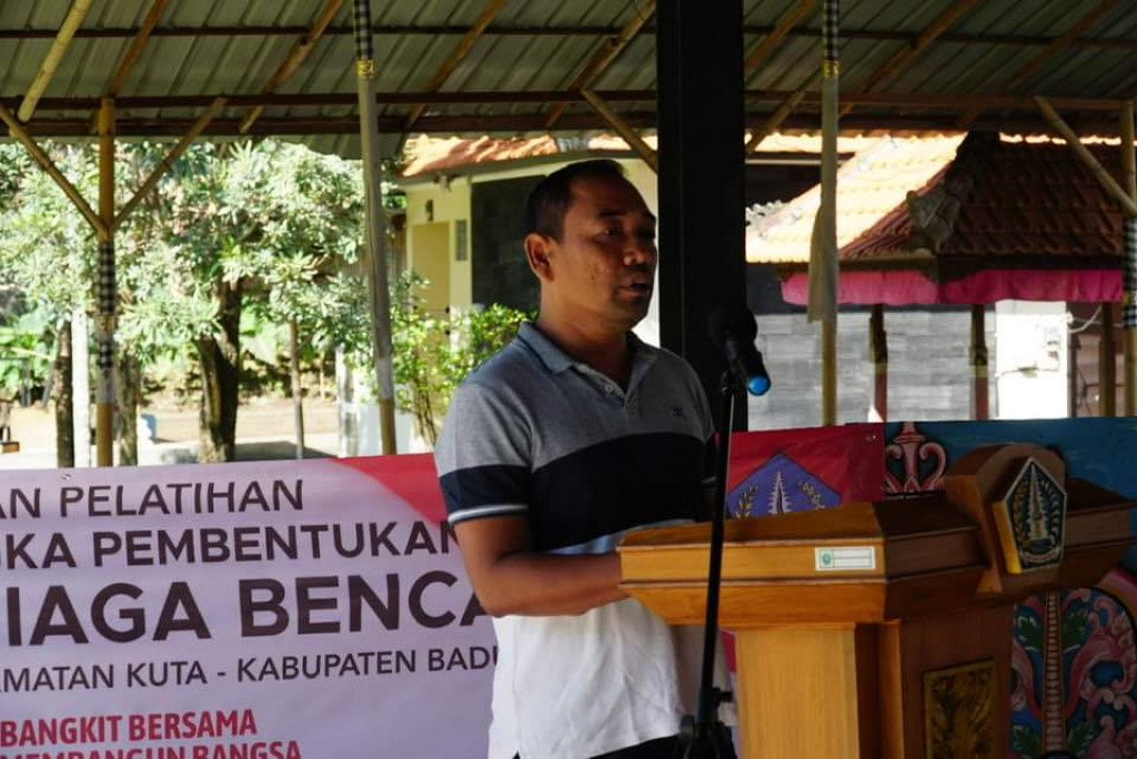 Pembentukan Kampung Siaga Bencana (KSB) Kelurahan Legian