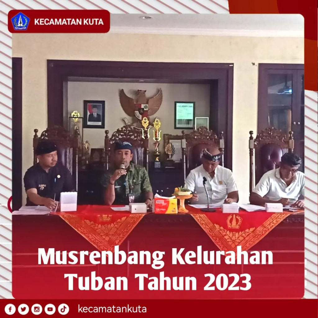 Musrenbang Kelurahan Tuban Tahun 2023