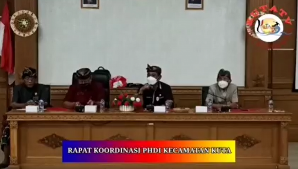 Rapat Koordinasi PHDI Kecamatan Kuta