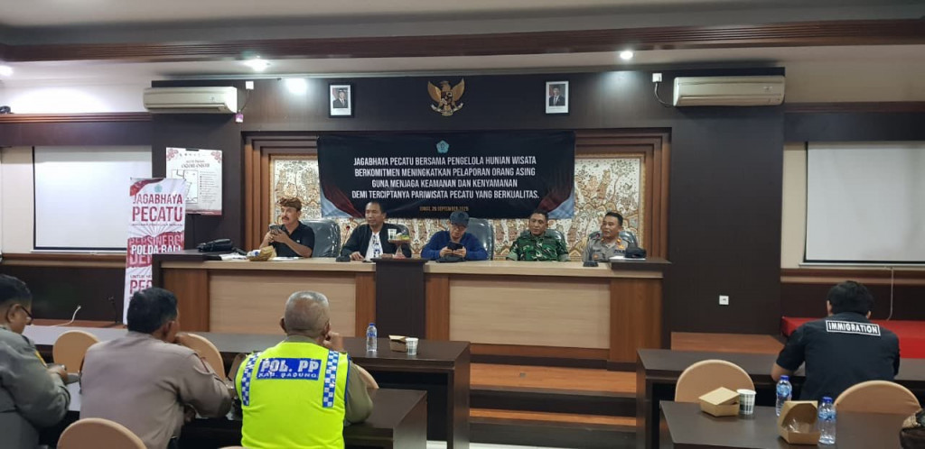 Monitoring dan Pengendalian Lapangan di Desa Pecatu