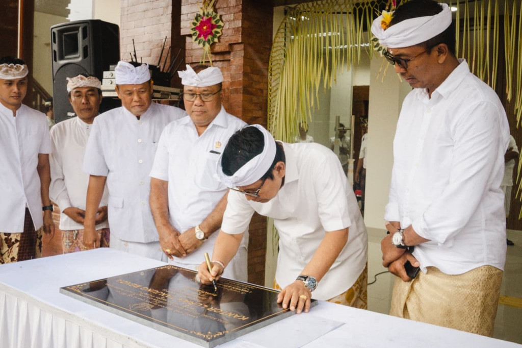 Upacara Karya Melaspas Gedung Kantor Lurah Tanjung Benoa