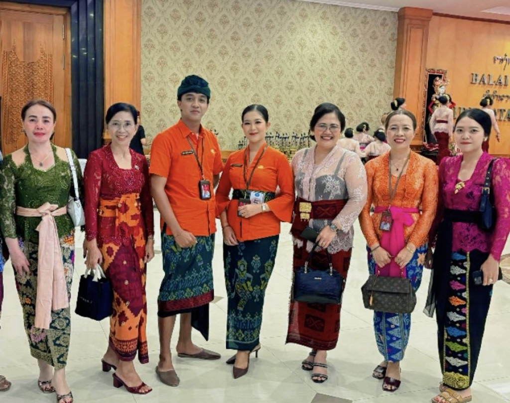 TP PKK Kecamatan Kuta Selatan ikut serta dalam Pembukaan Kesenian Bali ke XLVII Kabupaten Badung Tahun 2025