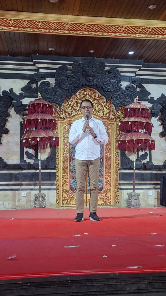 Camat Kuta Selatan Menghadiri Lomba Menggambar dan Mewarnai Tingkat TK & SD di Balai Banjar Tengkulung.