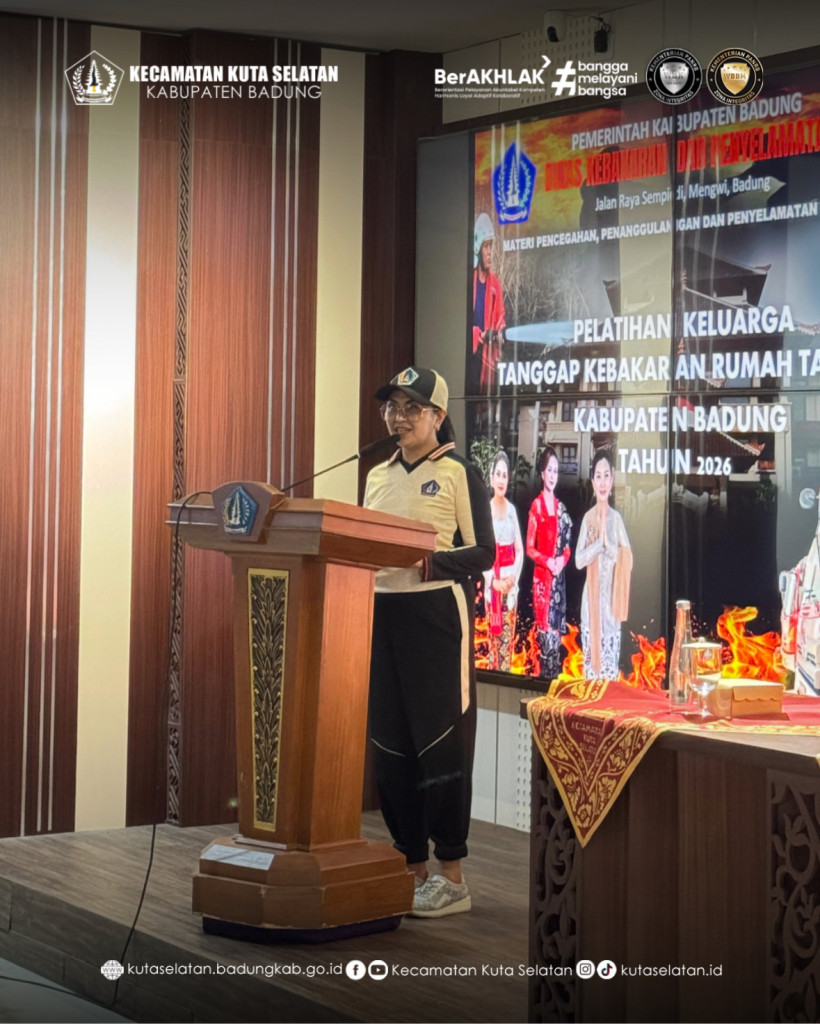 Pelatihan Keluarga Tanggap Kebakaran Rumah Tangga Kabupaten Badung Tahun 2026