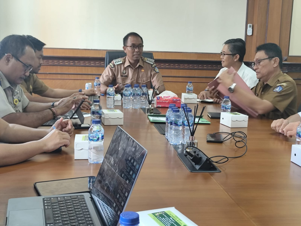 Sosialisasi Pengadaan Tanah Penanganan Banjir Jl Raya Uluwatu Ungasan dengan Balai Besar Jalan Nasional