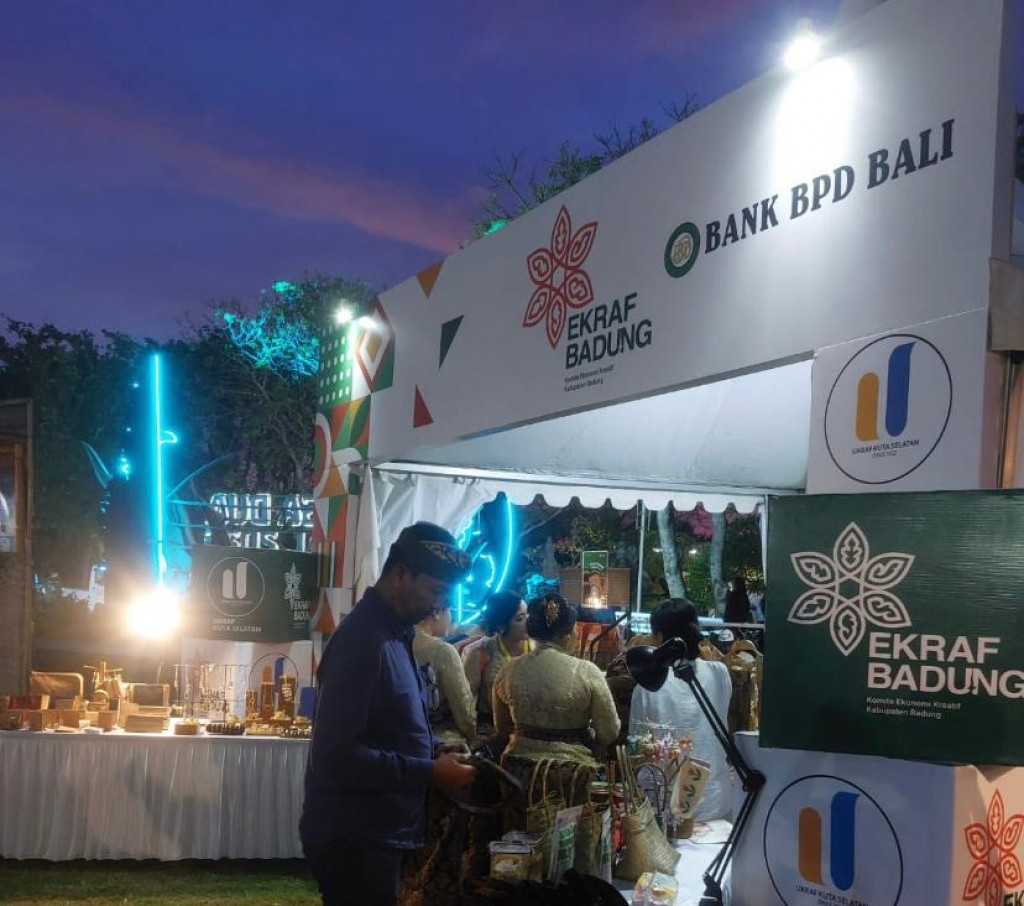 Kolaborasi Ekraf Badung dan UKRAF Kuta Selatan Hidupkan Semangat Kreatif di Nusa Dua Festival
