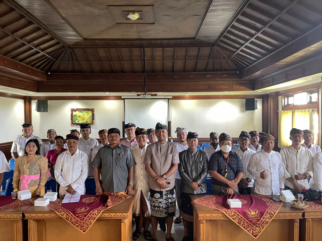 Pelantikan Majelis Pertimbangan dan Pembinaan Kebudayaan  Kecamatan Kuta Selatan