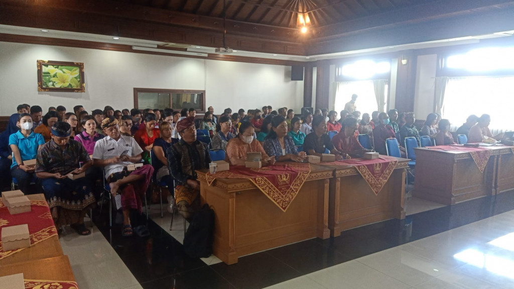 Mini lokakarya lintas Sektor dengan Puskesmas  kuta selatan bertempat fi Ruang Pertemuan Kantor Camat Kuta Selatan.