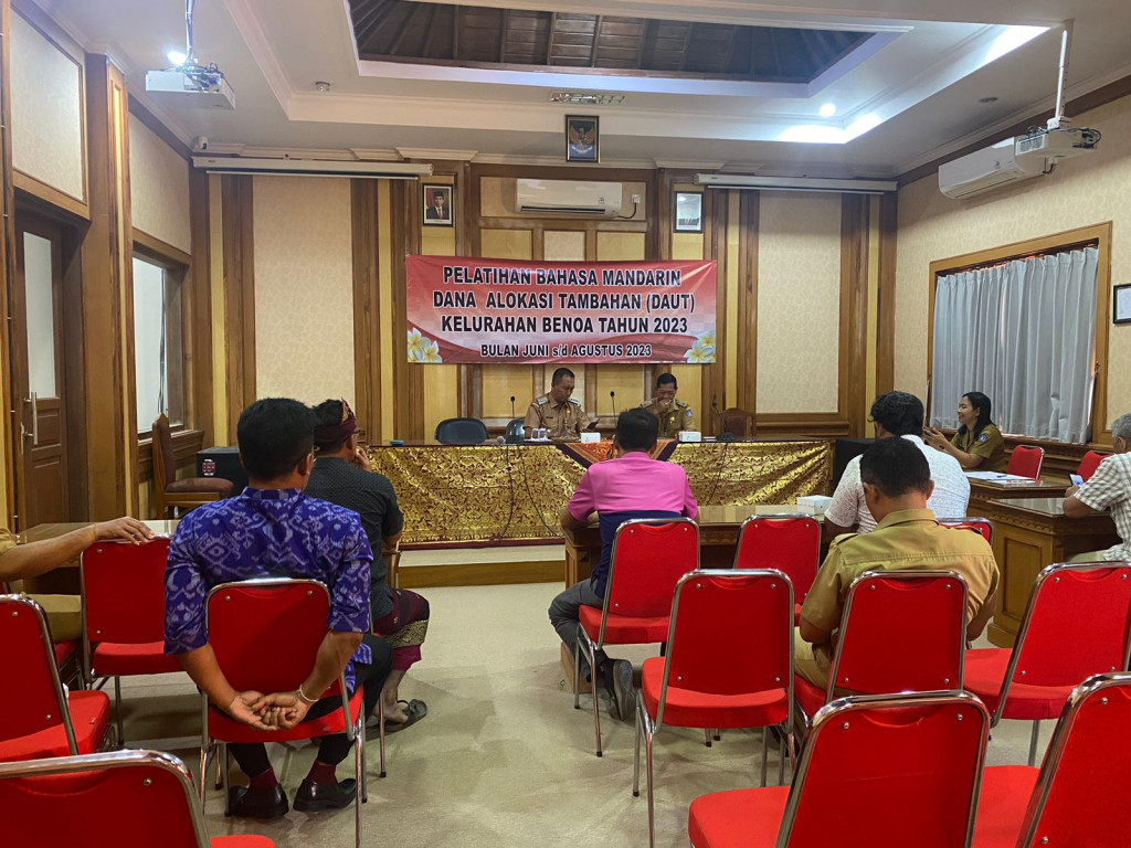 Koordinasi dan peningkatan kapasitas tugas kepala Lingkungan se-Kelurahan Benoa