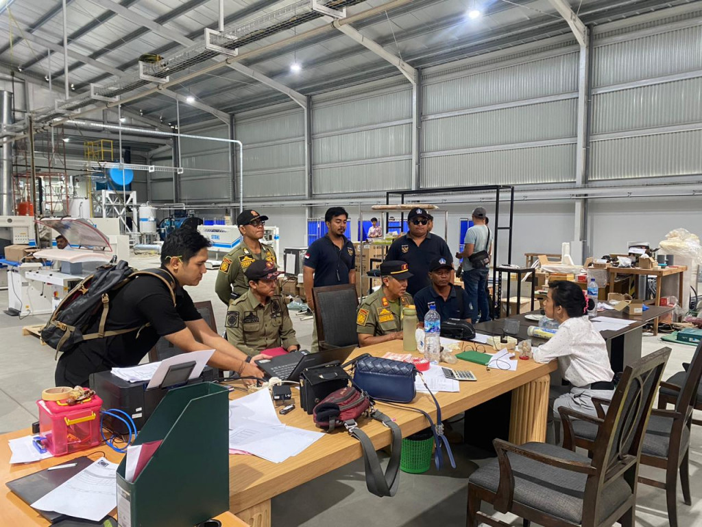 Pelaksanaan Patroli Jaga Kota (PERJAKA) Kecamatan kuta selatan di wilayah kelurahan Benoa