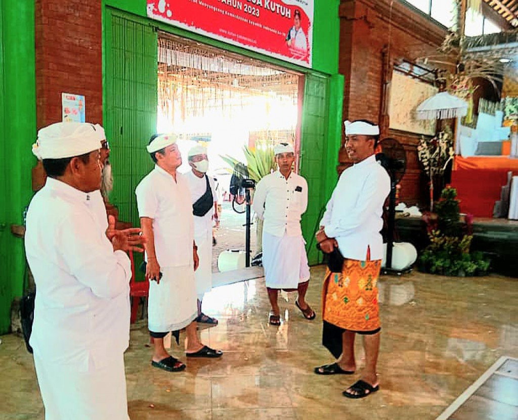 Upacara Karya Pitra Yadnya , Manusa Yadnya dan Atma Wedana Massa Desa Adat Kutuh