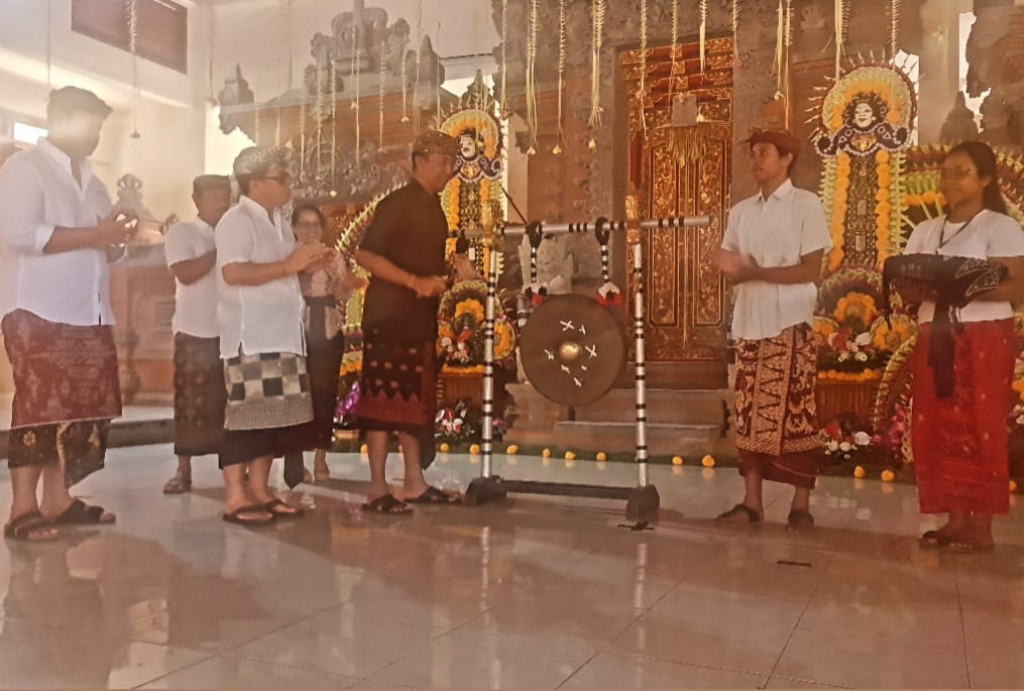 Pembukaan Lomba Tari Condong dan Puspanjali ST Dharma Pertiwi I Tahun 2023 Banjar Kauh Desa Pecatu