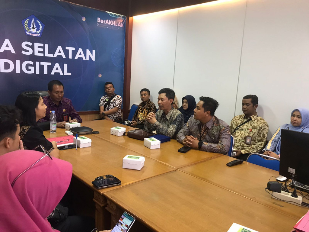 Kunjungan Kerja Kecamatan Gede Bage Kota Bandung dalam rangka duplikasi ZI dan Inovasi Kecamatan Kuta Selatan