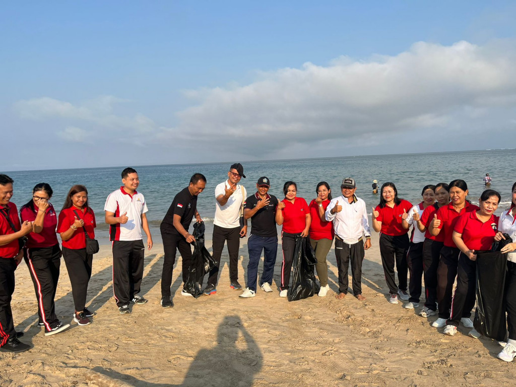 GERTAK bersih pantai jimbaran, Benoa dan Tanjung Benoa