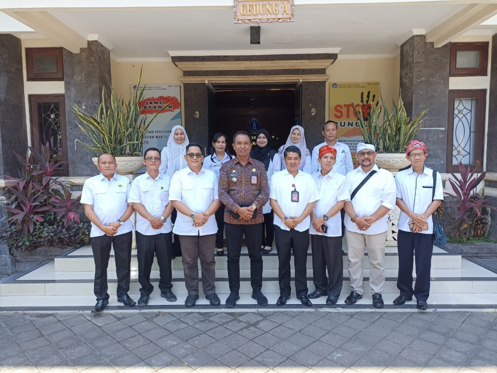 Kunjungan Kerja Kecamatan Sako  Pemerintah Kota Palembang Provinsi Sumatera Selatan dalam rangka Duplikasi Inovasi PRAJA  SAKTI Kecamatan Kuta Selatan