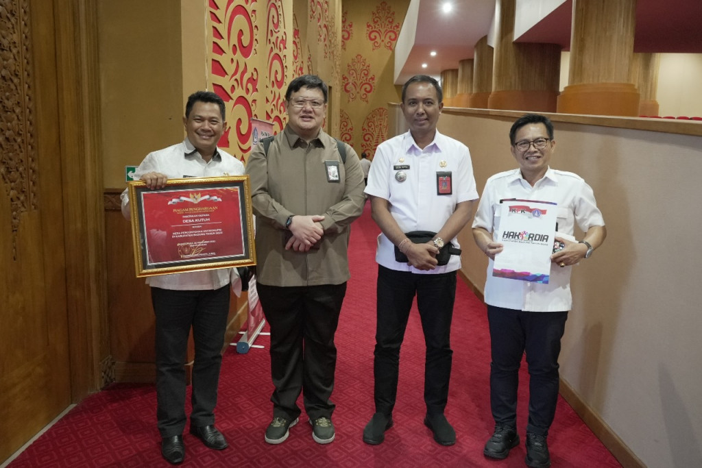 Peringatan Hari Anti Korupsi Sedunia Tahun 2023, implementasi desa anti korupsi di Kabupaten Badung dari KPK RI.