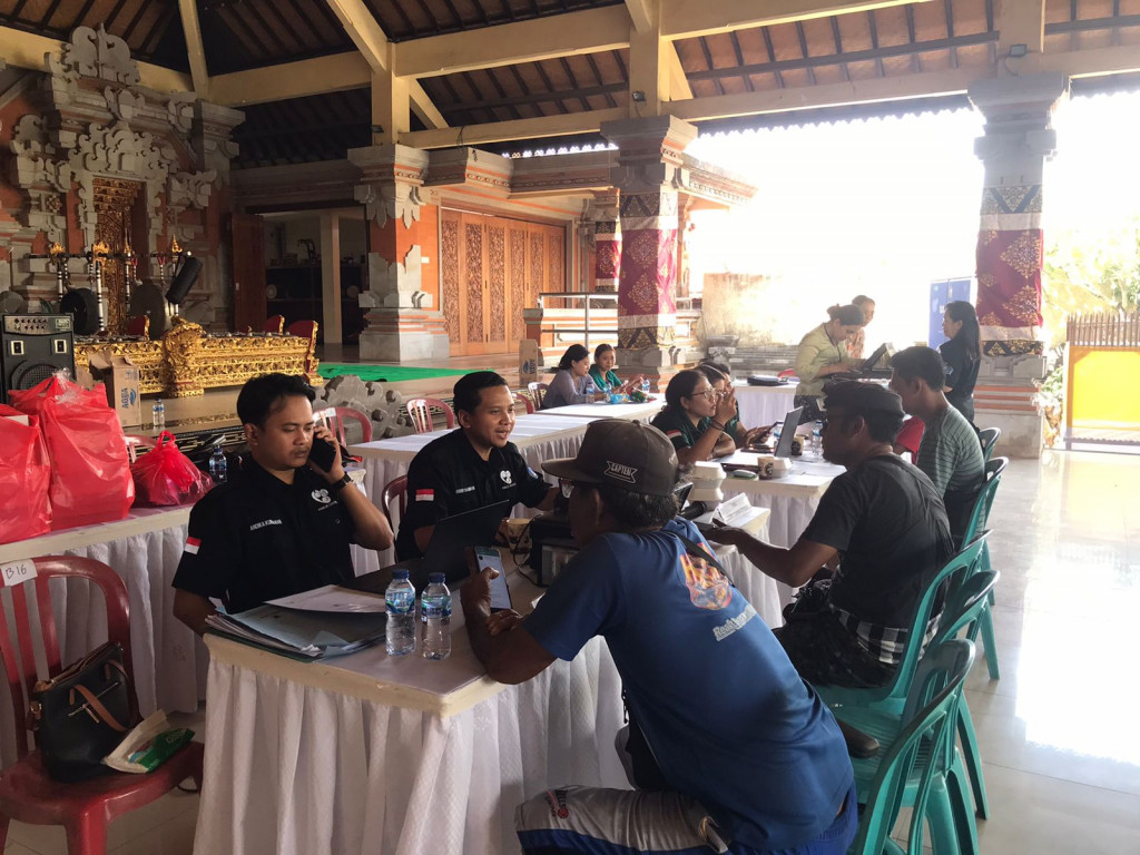 Layanan Inovasi PRAJA SAKTI Kuta Selatan melaksanakan layanan terintegrasi datang langsung ke masyarakat di Banjar Panti Giri Desa Kutuh. Kecamatan berkomitmen mewujudkan layanan yang Inovatif, Unggul dan Berintegritas