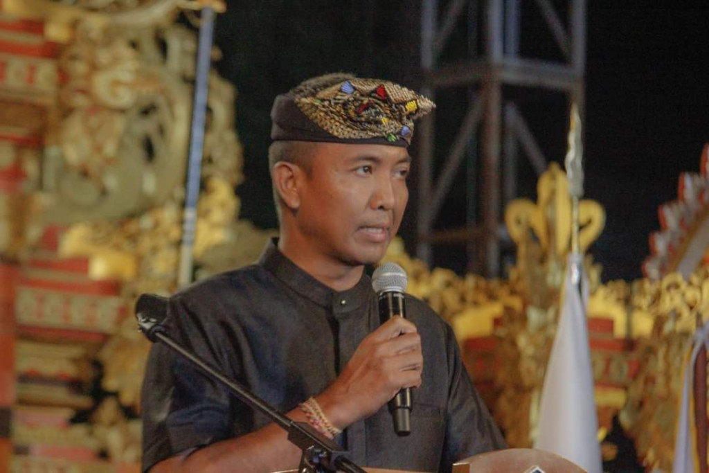 Dharma Shanti Nyepi Tahun Baru Caka 1946 dirangkai dengan Dresta Lango desa adat Bualu yang ke 18