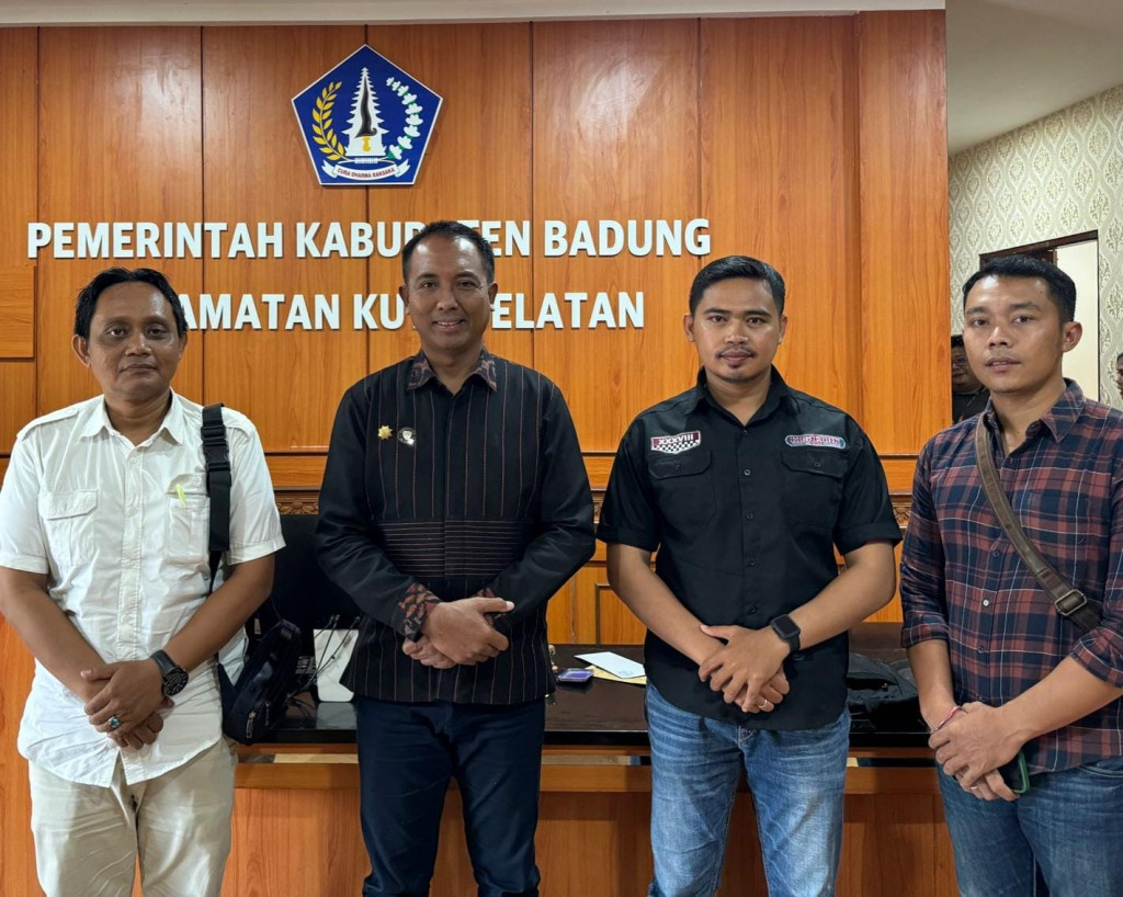 Dalam rangka mensukseskan pelaksanaan WWF Intelkam Polda Bali melaksanakan kunjungan kerja ke Kantor Camat Kuta Selatan