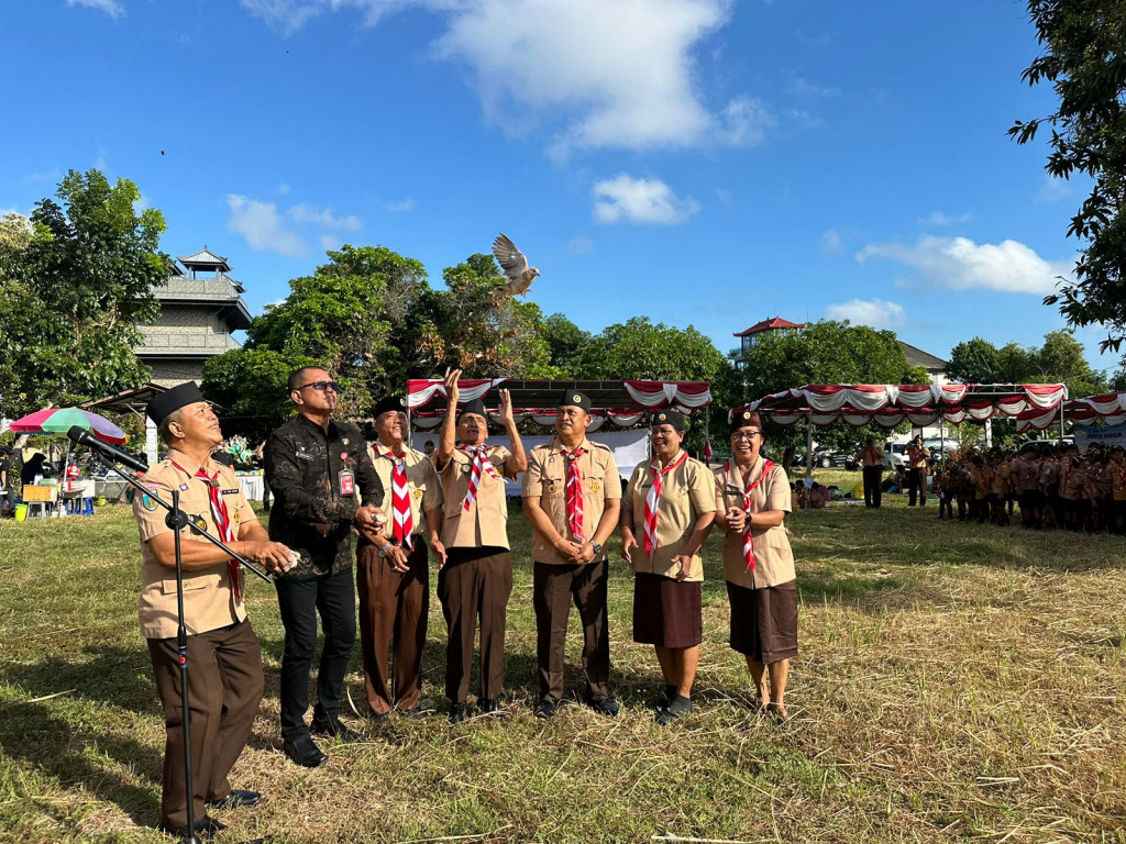 Pelaksanaan Pesta Siaga Pramuka kwartir  Kuta Selatan bertempat di SLB 1 BADUNG